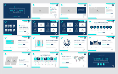 Templates  presentation for annual report, banner, flyer, leaflet, brochure, corporate report, marketing, advertising. vector design. no4 - obrazy, fototapety, plakaty
