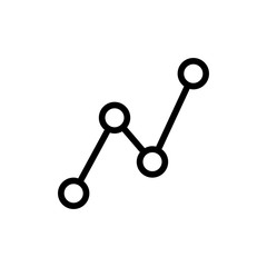 graph icon vector illustration