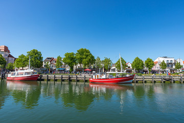 Hafen in Warnemünde, Ostsee