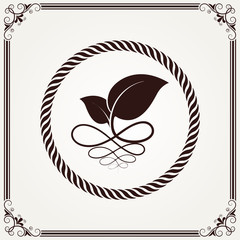 Nature leaf logo