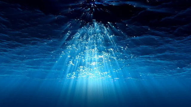 Loop Underwater Sunlight