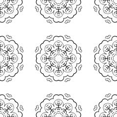 Vintage seamless pattern