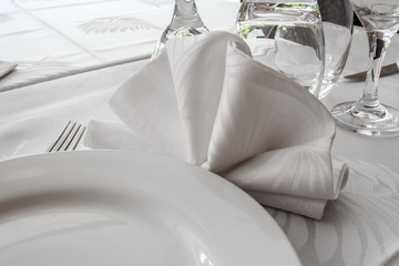 table préparée