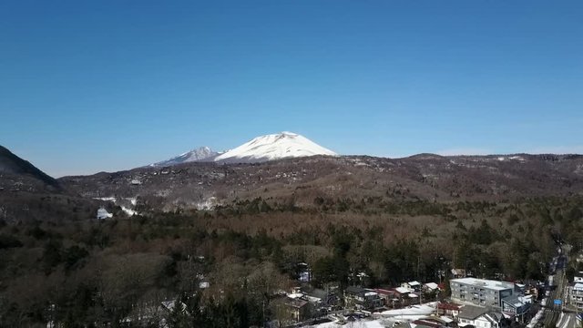 浅間山鳥瞰