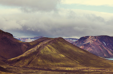 Mountains in Iceland