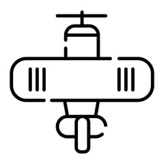 airplane symbol icon