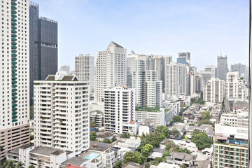 Fototapeta na wymiar Bangkok high view