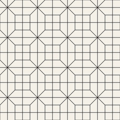 Vector seamless pattern. Modern stylish abstract texture. Repeating geometric tiles..