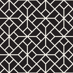 Vector seamless pattern. Modern stylish abstract texture. Repeating geometric tiles..