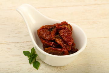 Dried tomato in olive oil