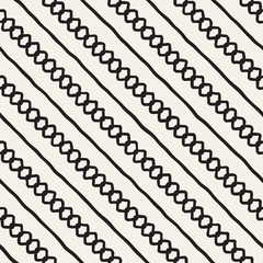 SET 50 Hand Drawn Rough Lines 7 invert