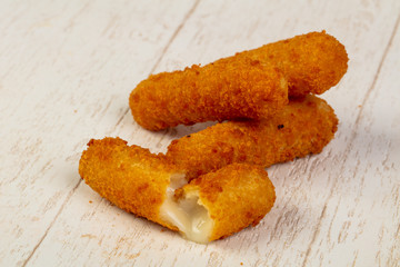Crispy cheese sticks