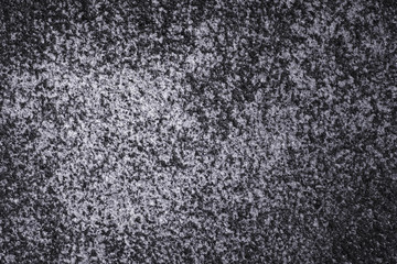 Black concrete floor background and texture