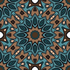 Art-deco fashion seamless pattern. vector illustration. For invitation wedding, valentine's, background, wallpaper