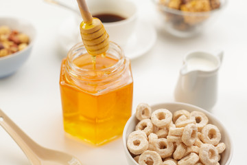 Bowl of healthy muesli