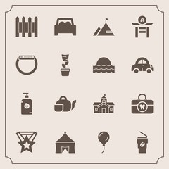 Modern, simple vector icon set with hot, cup, japanese, coffee, soap, teapot, barrier, decoration, japan, celebration, beverage, house, protection, government, medal, circus, health, happy, wall icons