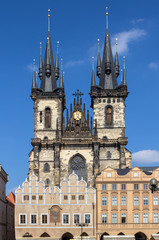 Obraz premium Tyn church in Prague