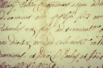 old  manuscript