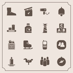 Modern, simple vector icon set with ball, sport, phone, ring, people, group, ice, modern, blow, hair, food, kitchen, north, horse, flame, compass, bell, child, happy, skating, social, bear, cone icons