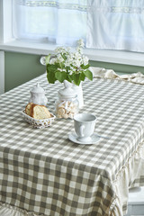 Breakfast table summer tablecloth 