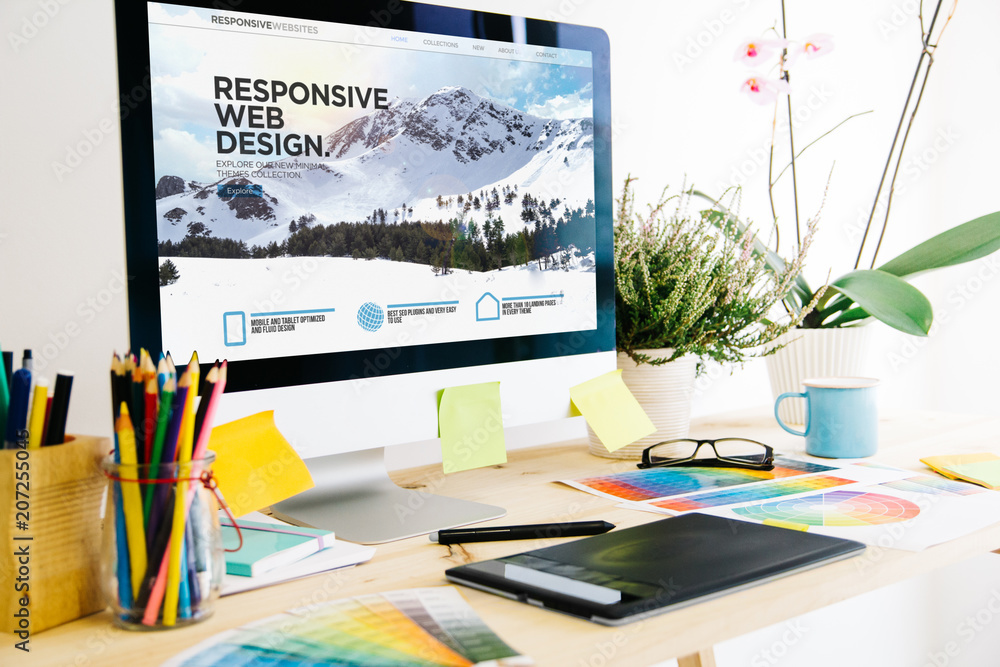 Canvas Prints web design studio