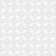 Abstract trendy seamless pattern of geometric ornament.