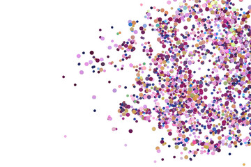 Background with multicolored dots