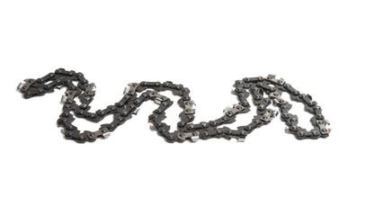 chain for electric saws isolated
