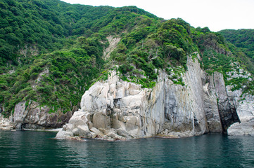 蘇洞門めぐりでみた奇岩