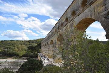 Fototapeta na wymiar pont du gard