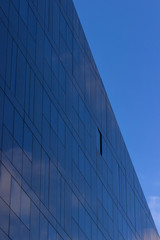Fototapeta na wymiar abstract office building open window