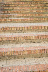 Full frame take of an Andalusian staircase