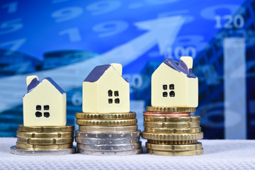 immobilier maison logement credit hypothecaire Euros Argent
