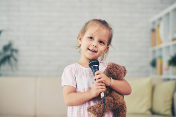 Singing girl