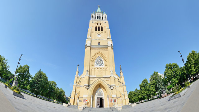 Fototapeta Łódź, Polska- Bazylika archikatedralna.