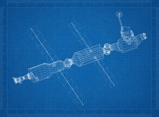 Satellite Architect blueprint