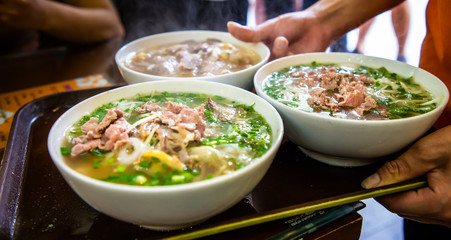 Pho in Ha Noi, Vietnam