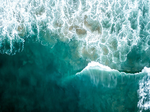 Pacific Ocean blue waves, Australia