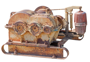 Old rusty mechanism