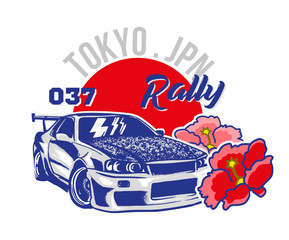 Japan sport car for print  © Oleksii