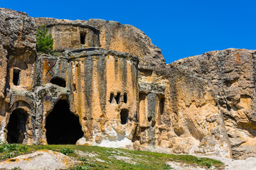 The ancient church from the Phrygian valley
