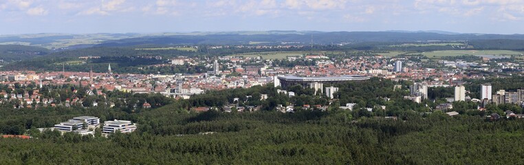 Stadtansicht von Kaiserslautern   © U. J. Alexander