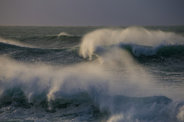 tempête sur la Bretagne