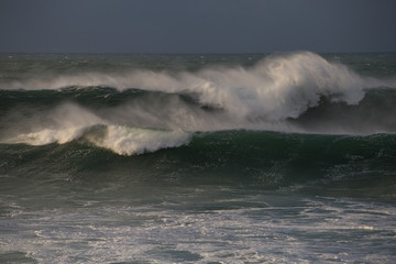 tempête sur la Bretagne