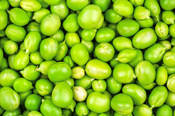 ripe green pea texture