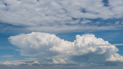 Fototapeta premium Wolkenpanorama