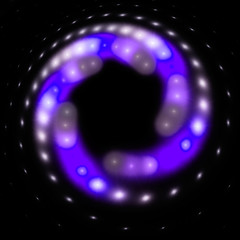 3D surreal illustration. Sacred geometry. Mysterious psychedelic relaxation pattern. Fractal abstract texture. Digital artwork graphic astrology magic
