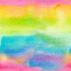 Abstract watercolor hand painted seamless background.