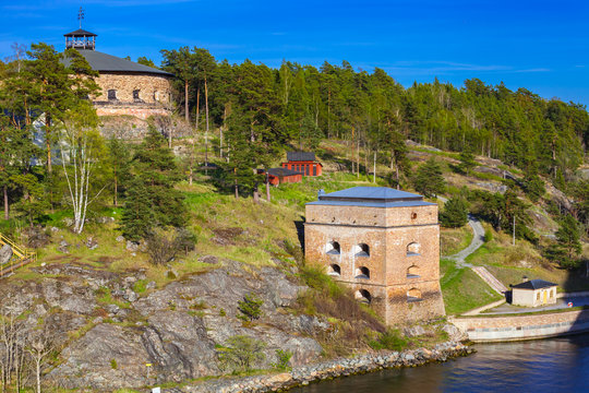 Fredriksborg Fortress towers, Sweden