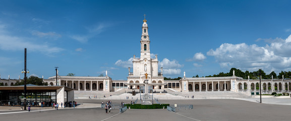 Sanctuary of Fatima, Portugal. An important Marian Shrines and pilgrimage location in the world for...